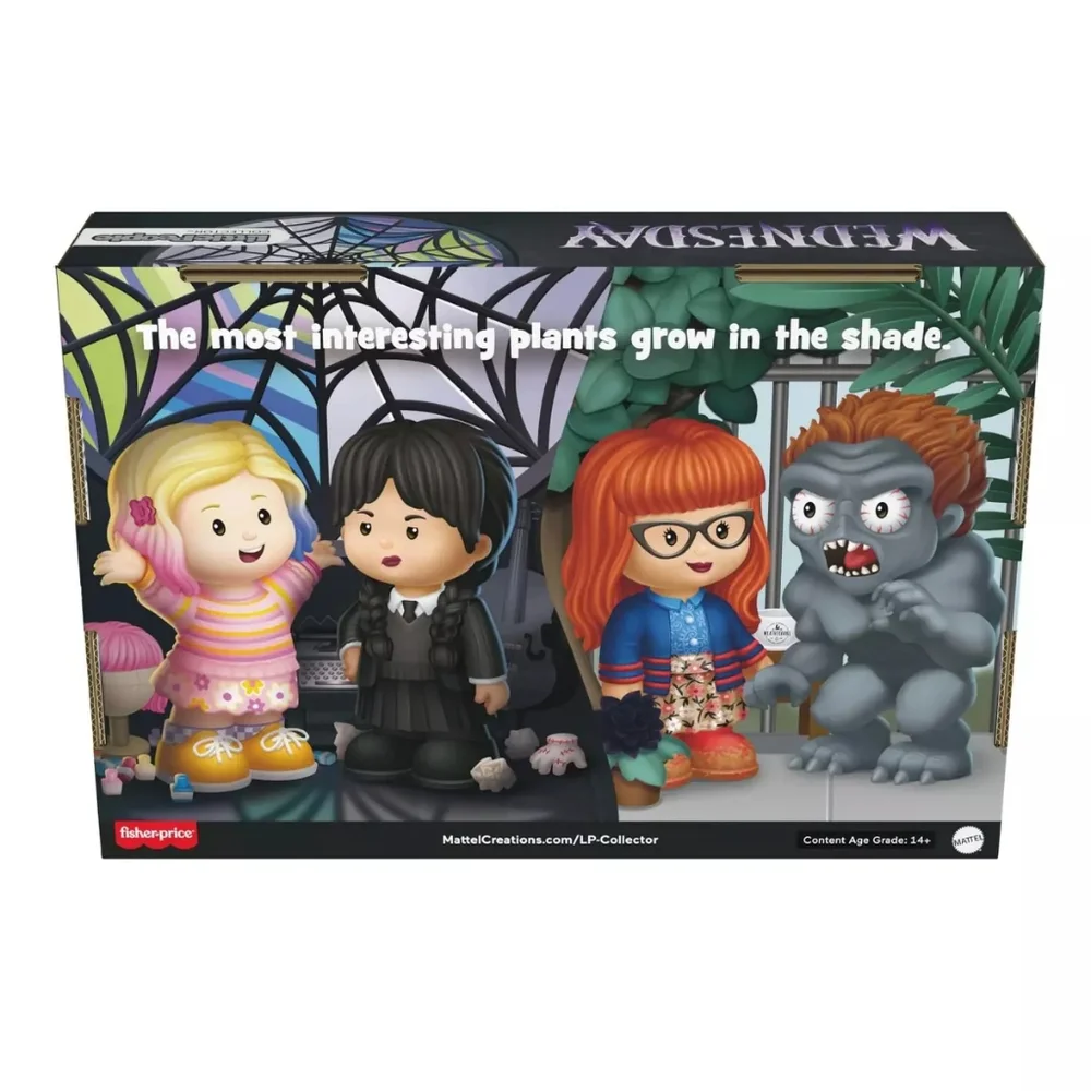 Wednesday TV Series Little People Collector Figures Set‎ - NWT